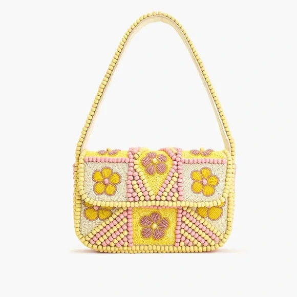 BUTTER BLOSSOM BEADED BAG - Picture 7 of 12